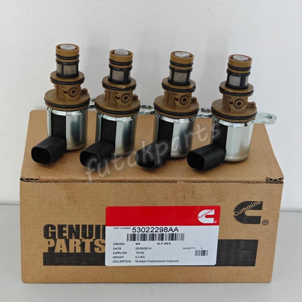 4x Multiple Displacement Solenoid For 5.7L V8 Hemi Dodge Ram 1500 Jeep 2011-2022