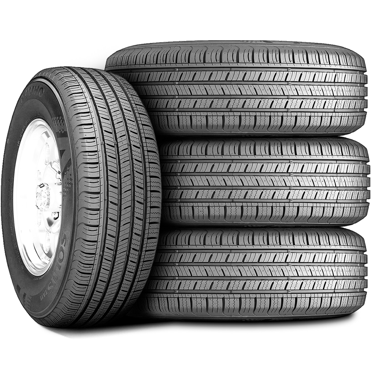 4 Tires Kumho Solus TA11 225/65R17 102V AS A/S All Season