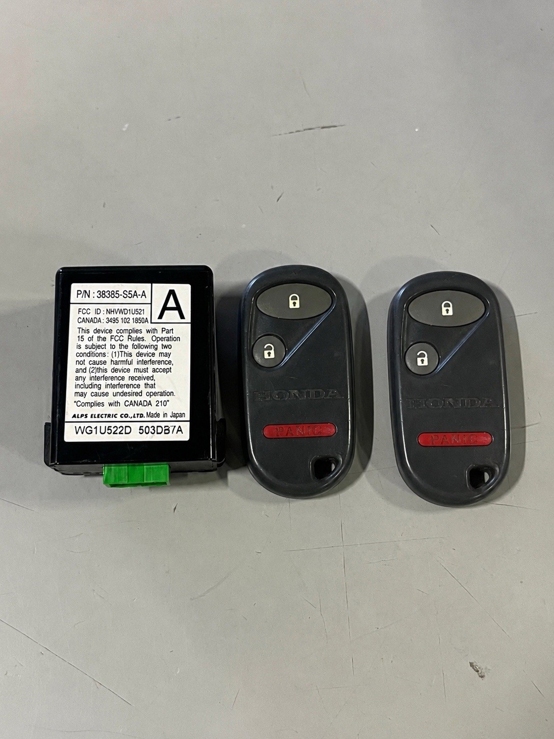 OEM Honda Element Keyless Entry Module + 2 Remote Paired / Plug n Play Setup OEM Honda Element Keyless Entry Module + 2 Remote Paired / Plug n Play Setup