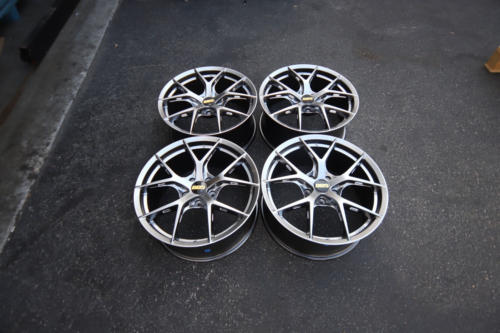 FI-R EVO BBS STYLE WHEELS 19x9.5 35 (5x120) CB:72.6     HYPER BLACK