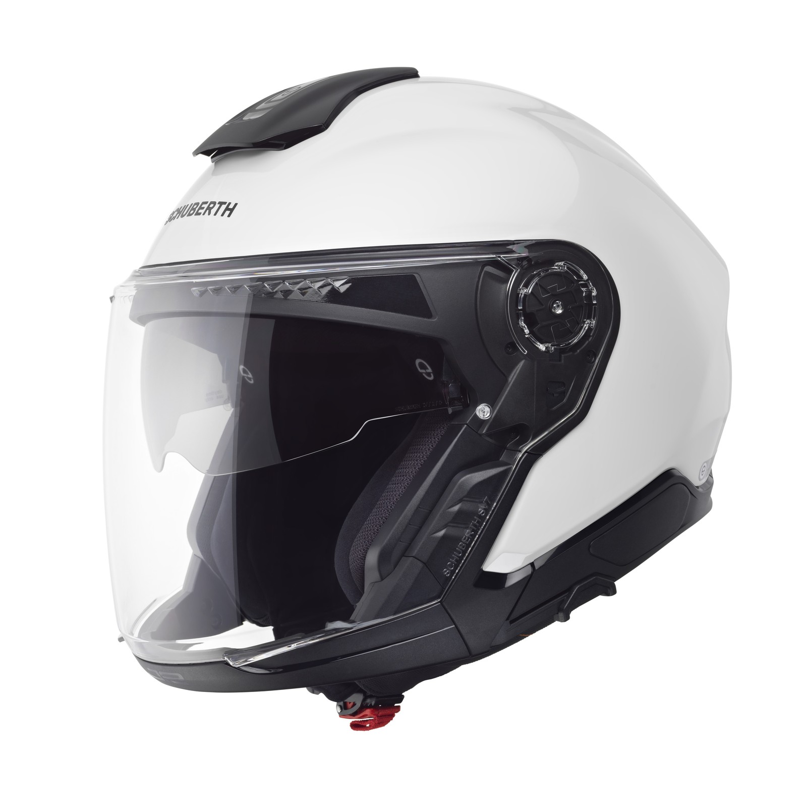Schuberth J2 Glossy White Jet Motorcycle Helmet 419101