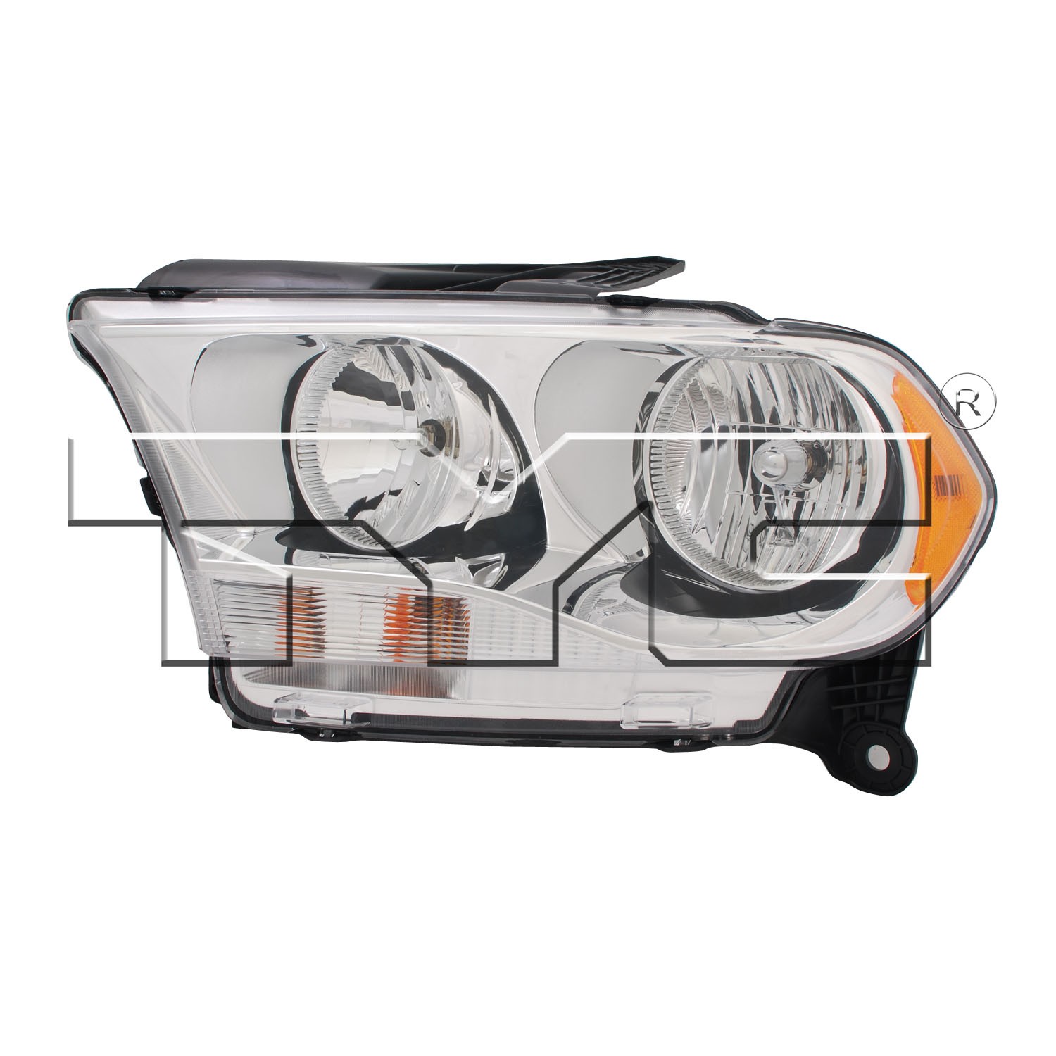 Halogen Headlight Headlamp for 11-13 Dodge Durango w/Chrome Left Driver