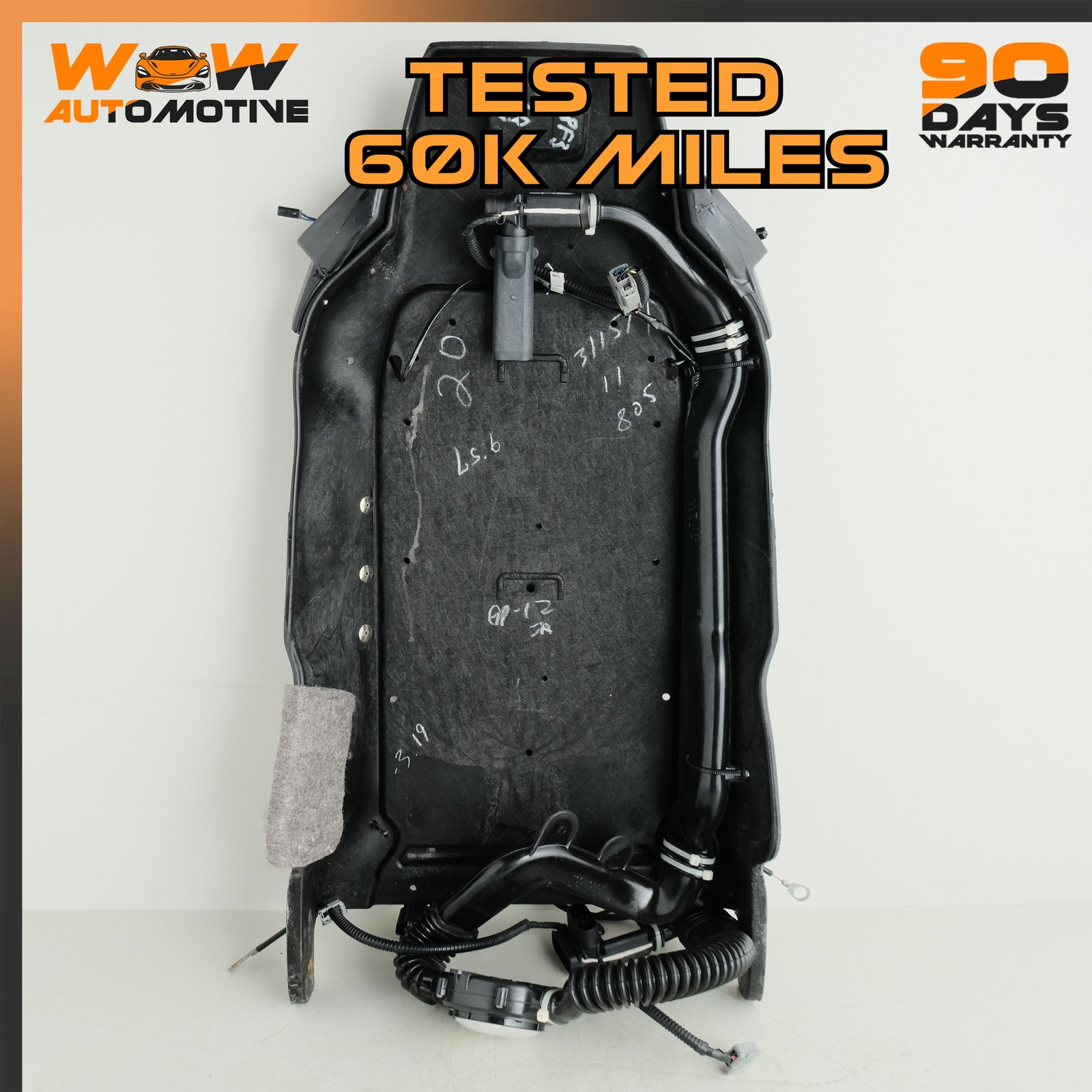 04-09 CADILLAC XLR FRONT RIGHT PASSENGER SIDE SEAT BACK FRAME HARNESS OEM 04-09 CADILLAC XLR FRONT RIGHT PASSENGER SIDE SEAT BACK FRAME HARNESS OEM