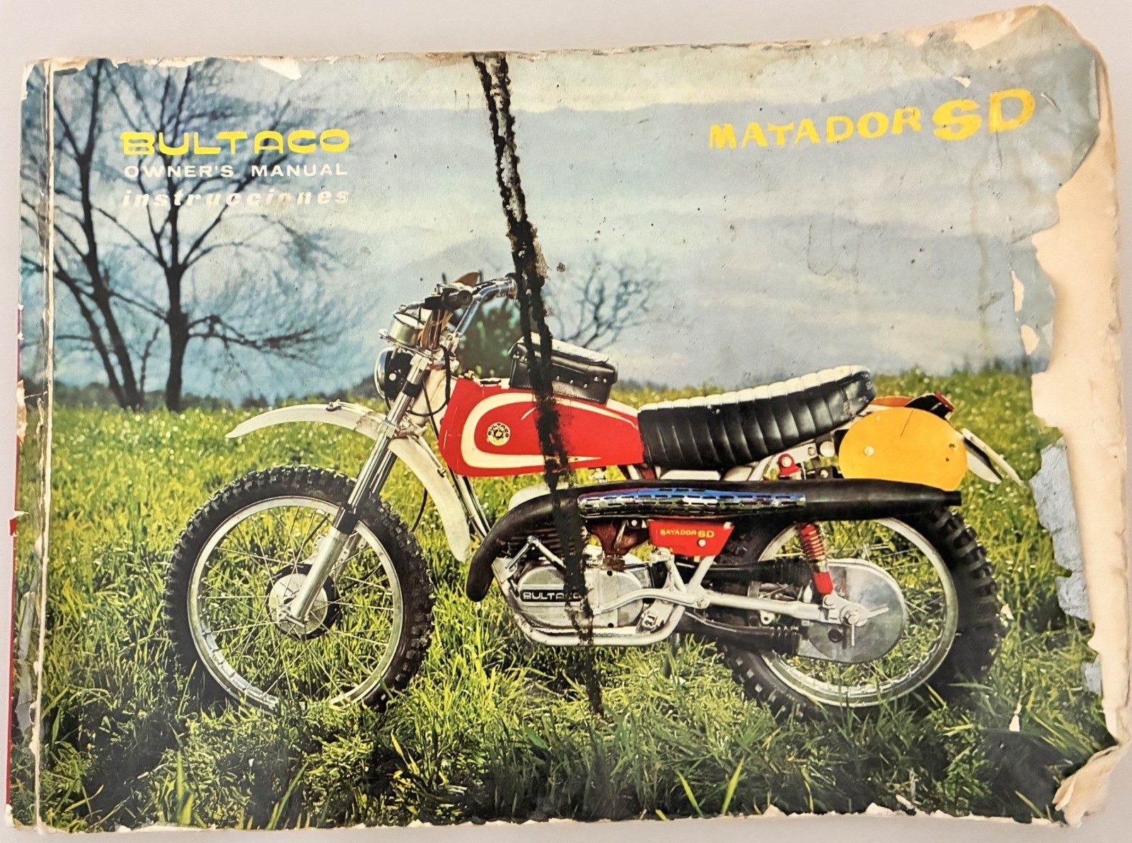 Bultaco Matador MK 5 SD M75 Owners Manual Bultaco Matador MK 5 SD M75 Owners Manual