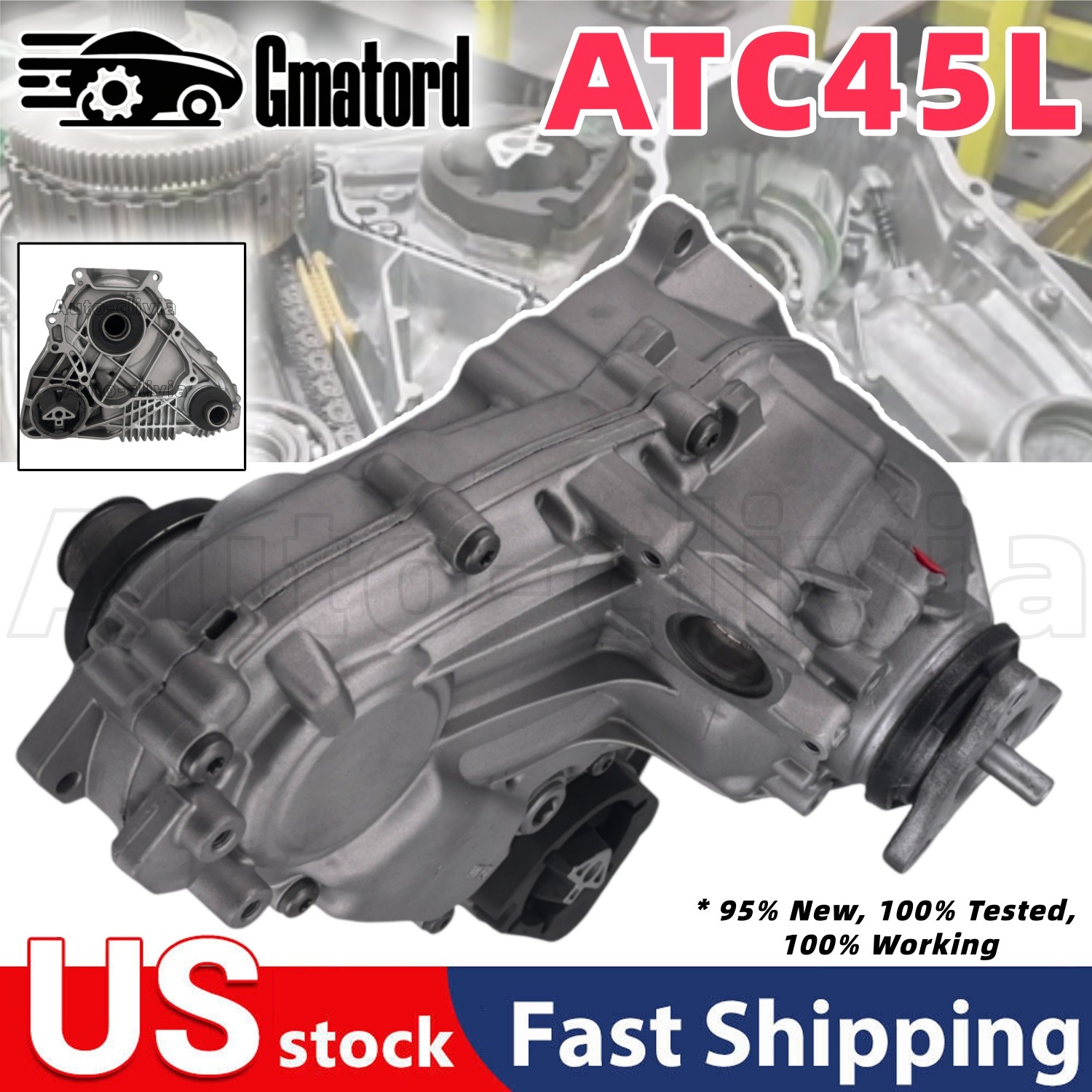 ATC45L Transfer Case Assembly For BMW X5 X6 E70 E71 F15 F16 F25 F26 27105A371E2
