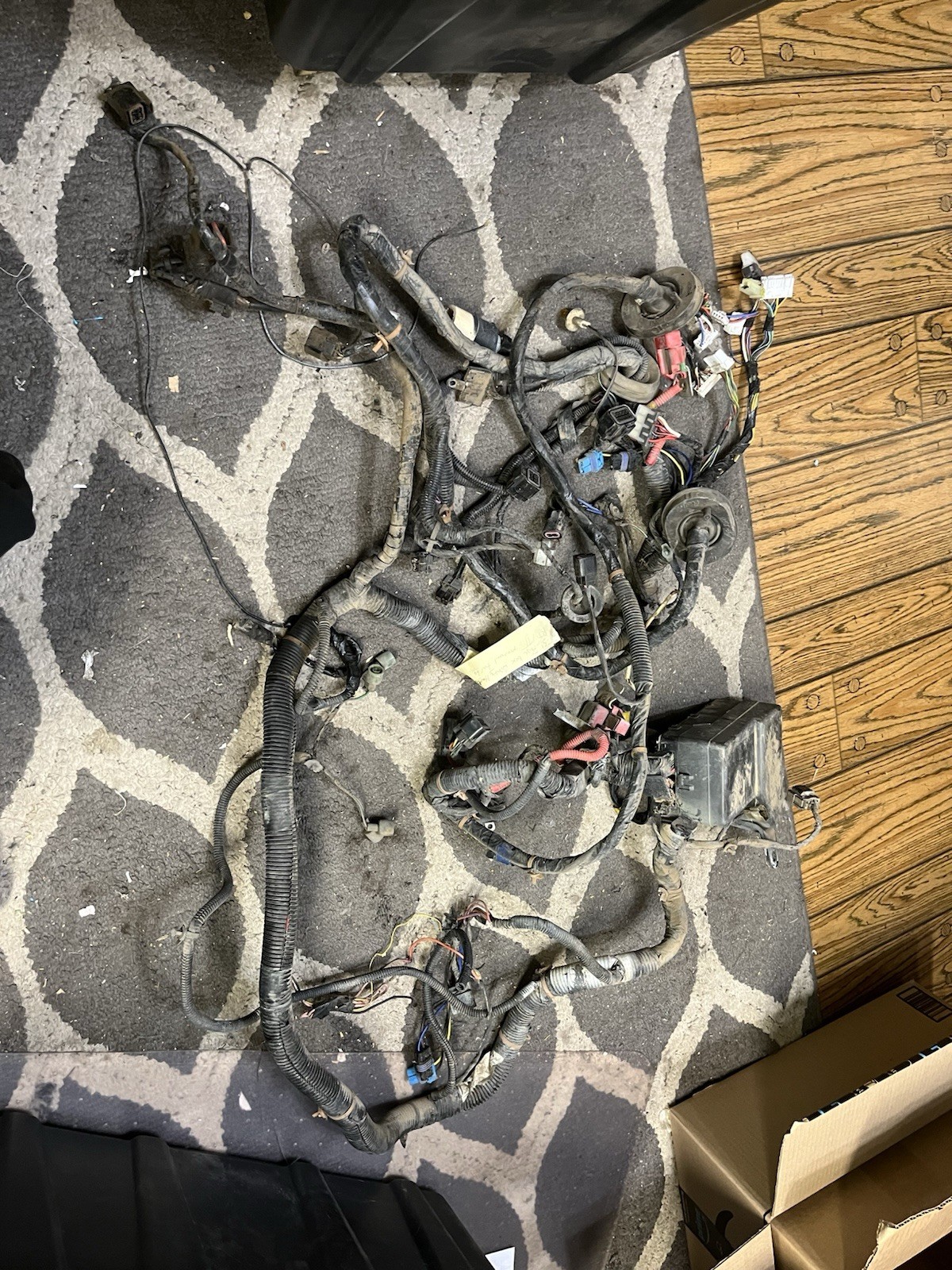 1990-1996 Dodge Stealth fuse box wiring harness RT/TT manual turbo S1 1990-1996 Dodge Stealth fuse box wiring harness RT/TT manual turbo S1
