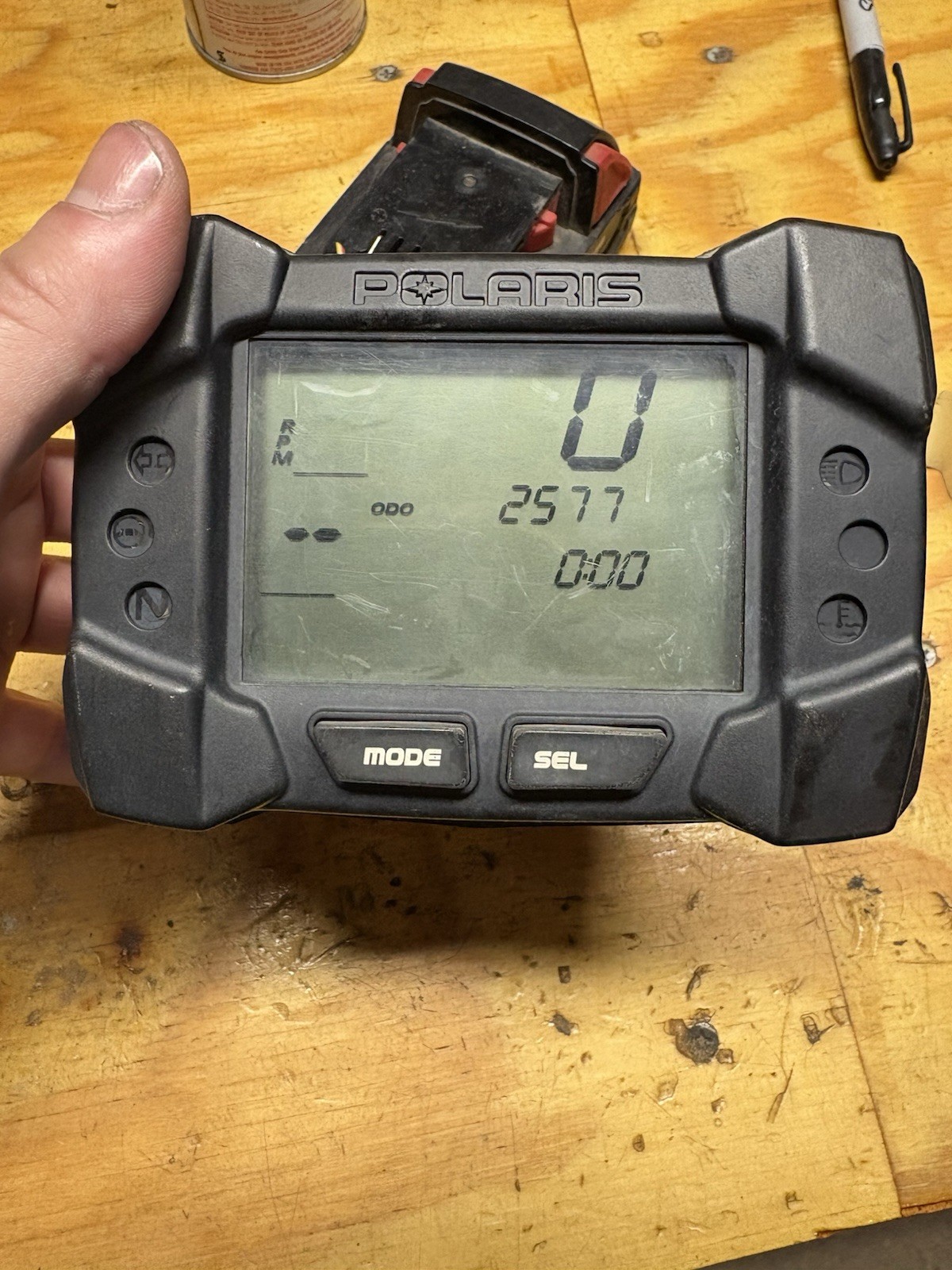 2010 - 2014 Polaris Sportsman 850 570 550 XP EPS Speedometer Gauge 2577 Miles 2010 - 2014 Polaris Sportsman 850 570 550 XP EPS Speedometer Gauge 2577 Miles