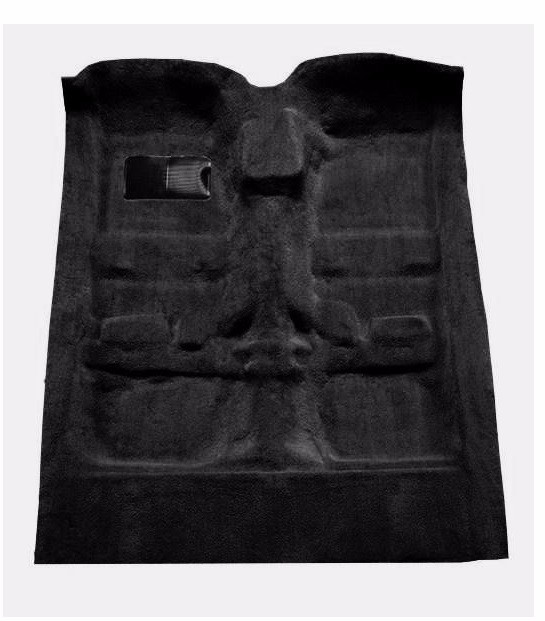 ACC 01-11 FORD CROWN VICTORIA VIC BLACK MOLDED CARPET W/ PADDING + HEEL PAD