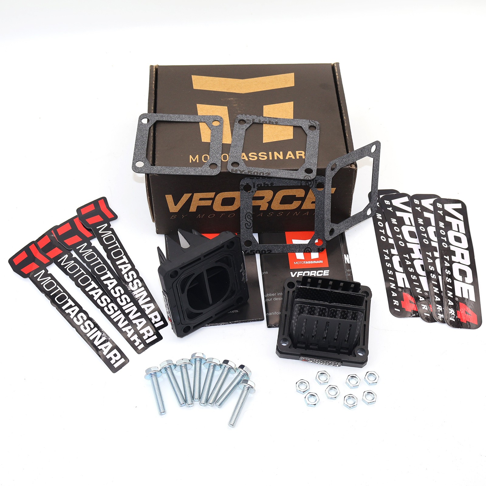 New VForce4 Reed Valve Cages Pair V4144-2 for Yamaha Banshee VForce Reeds YFZ350 New VForce4 Reed Valve Cages Pair V4144-2 for Yamaha Banshee VForce Reeds YFZ350