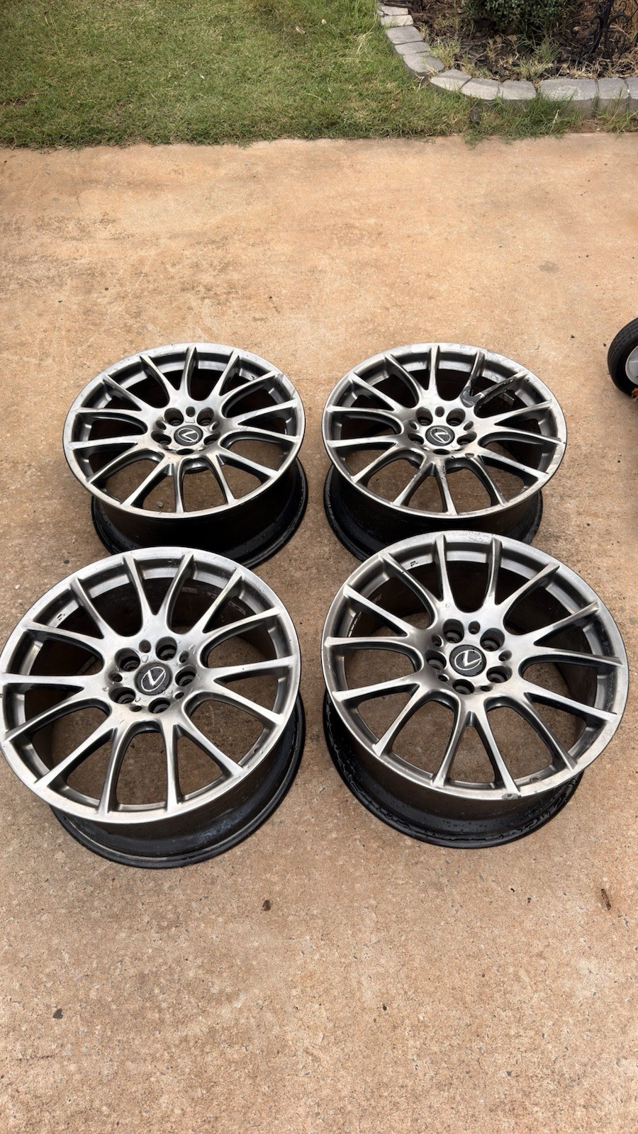 12 13 14 LEXUS IS-F WHEELS 19\