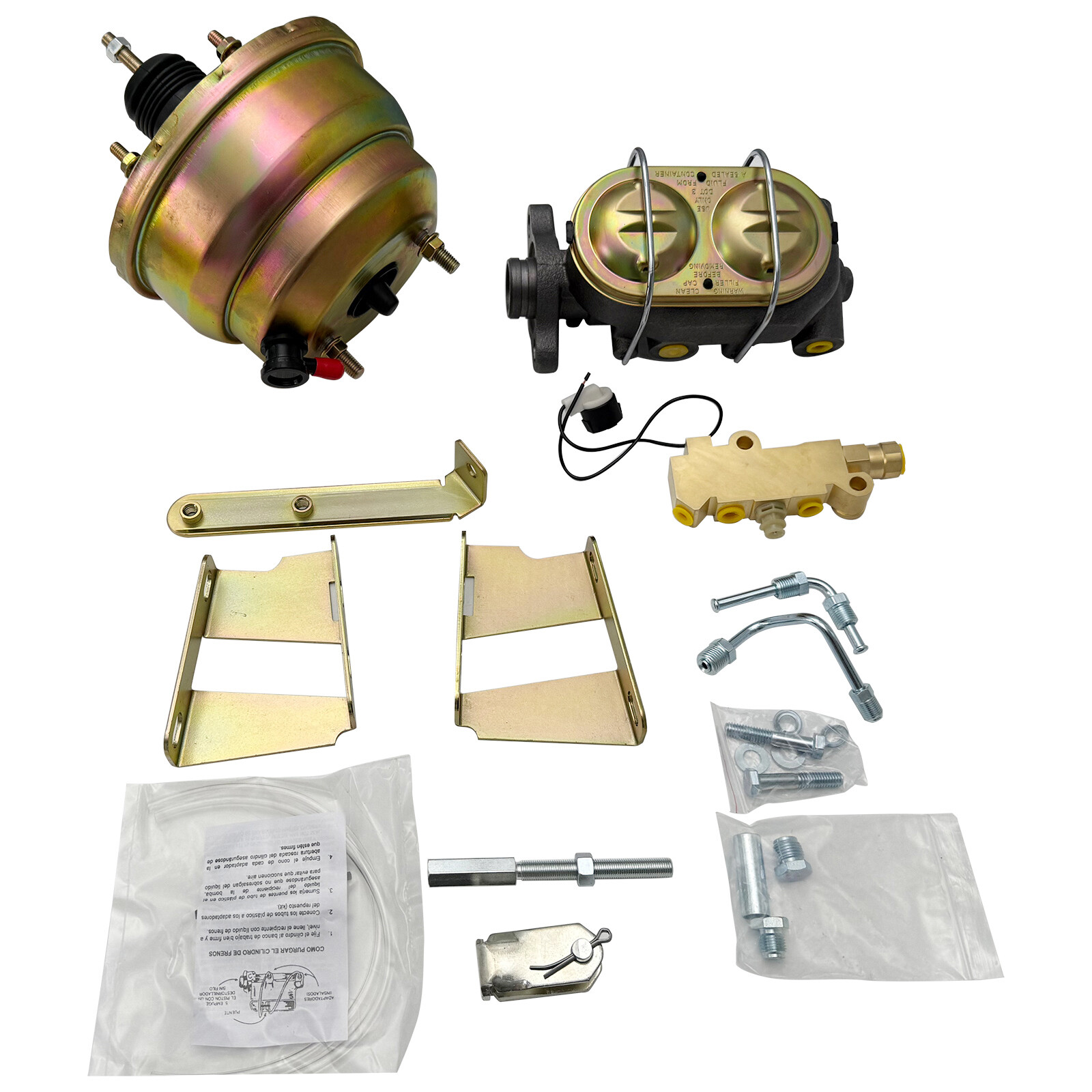 Disc/Disc for 1959-1964 Full size Chevy Brake Booster Conversion Kit 1 In Bore