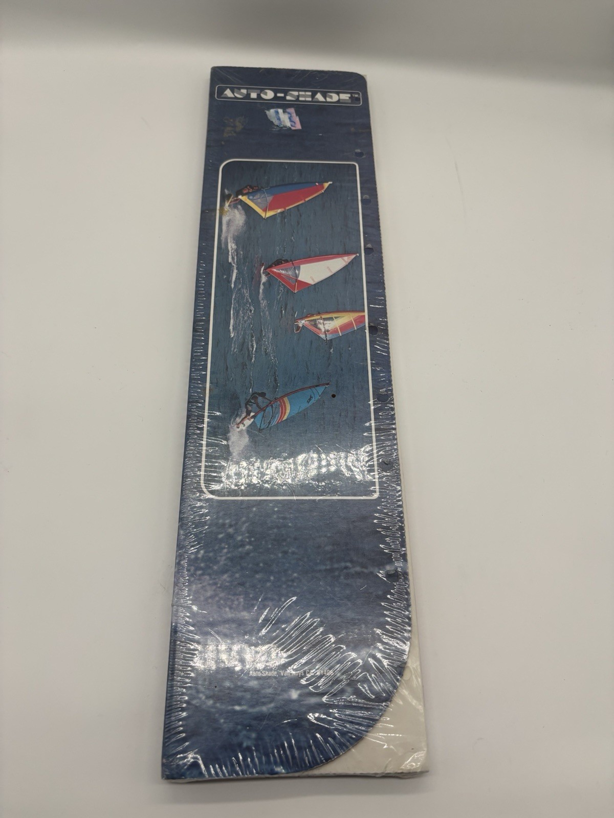 Vintage Auto-Shade Wind Surfer Cardboard Car Sun shade 1988 Vintage Auto-Shade Wind Surfer Cardboard Car Sun shade 1988
