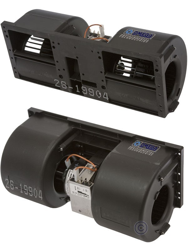 Brand New Spal 30006707 - HVAC Blower Motor 3 Speed Resistor Included Brand New Spal 30006707 - HVAC Blower Motor 3 Speed Resistor Included