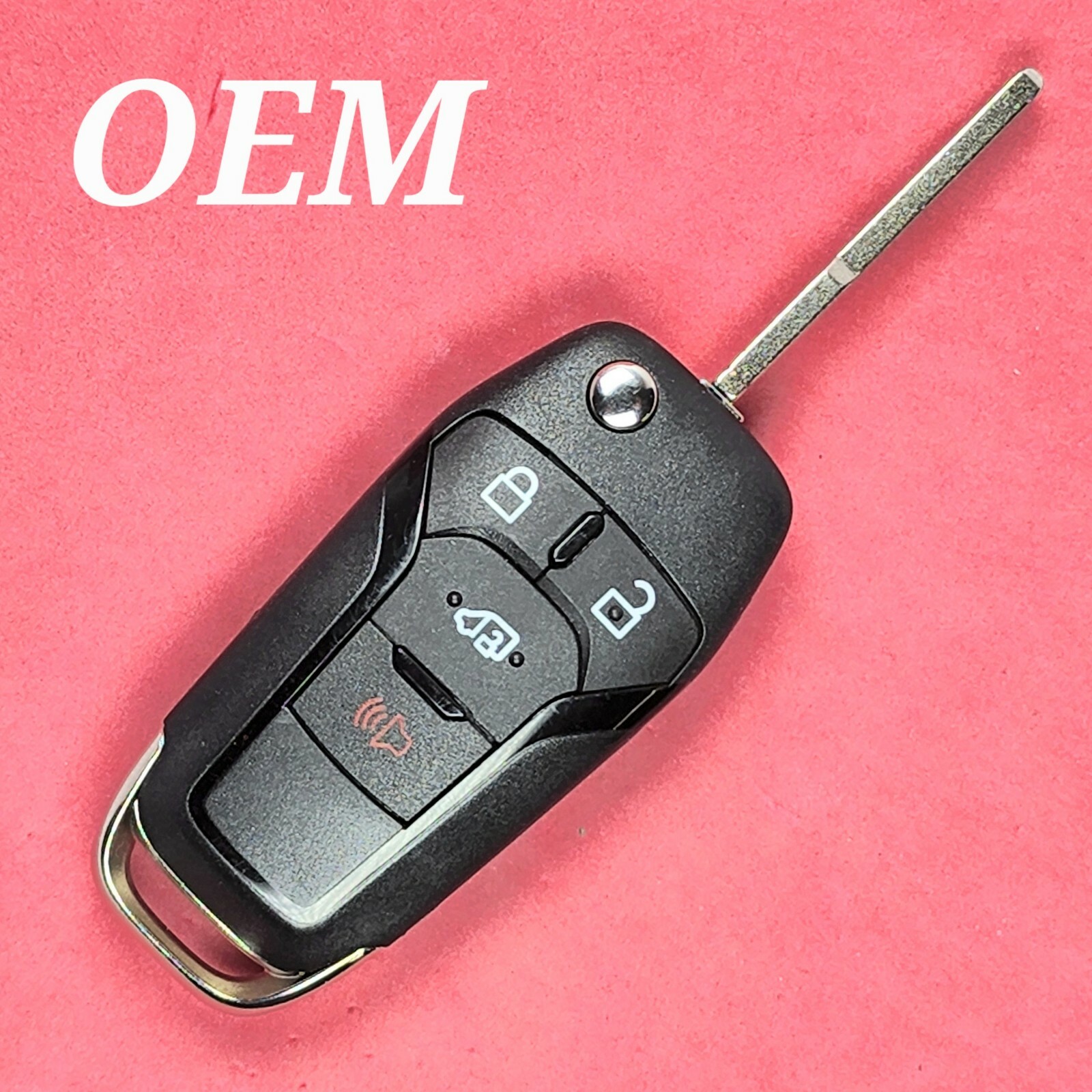 New OEM 2019 - 2022 Ford Transit Remote Flip Key 4B  N5F-A08TAA with key cutting
