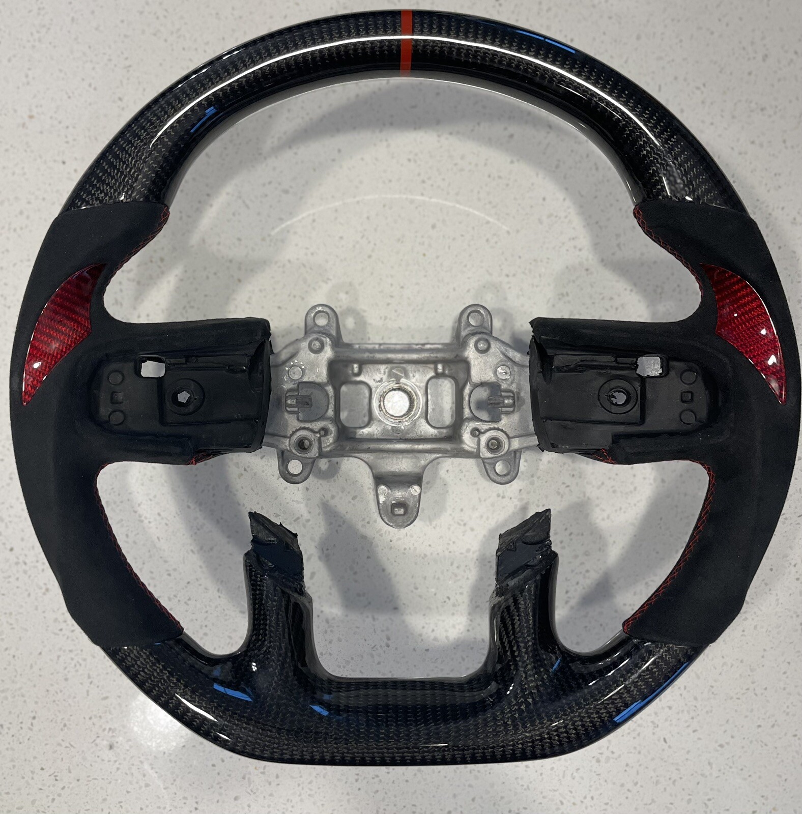 19-21 Ram Carbon Fiber Steeting Wheel w/ Alcantara Leather 19-21 Ram Carbon Fiber Steeting Wheel w/ Alcantara Leather