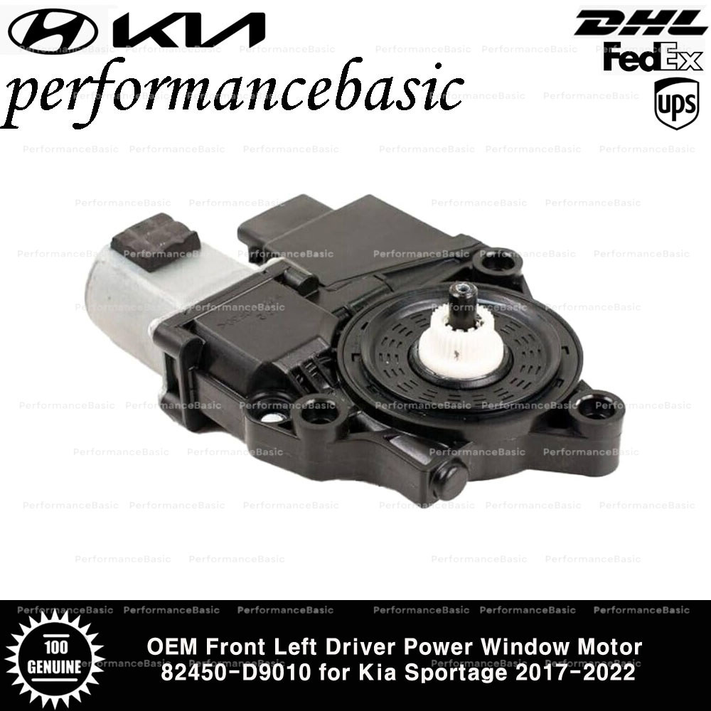 OEM Front Left Driver Power Window Motor 82450-D9010 for Kia Sportage 2017-2022