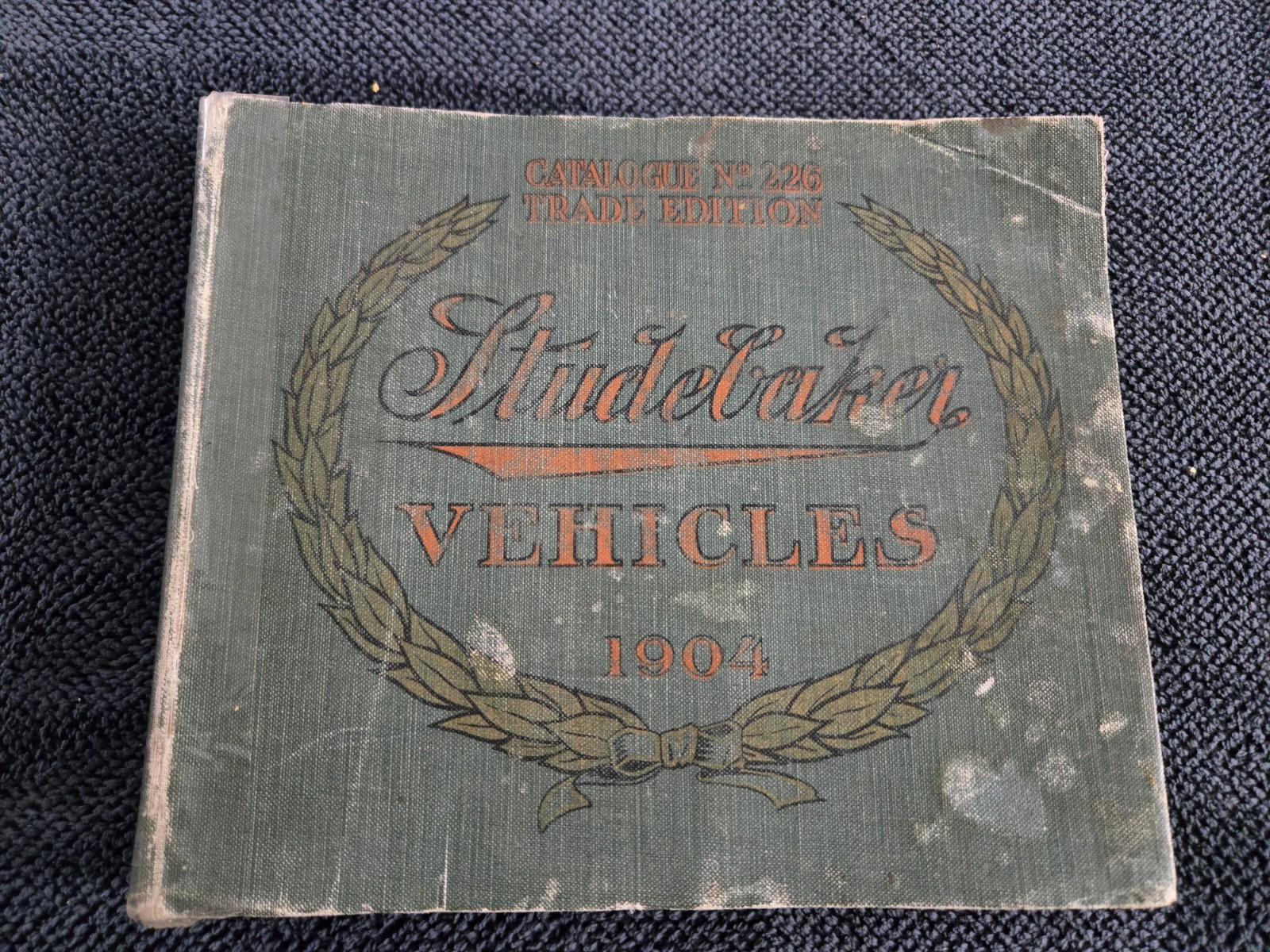 Rare Antique Catalogue #226 Trade Edition Studebaker Vehicles 1904 Book Rare Antique Catalogue #226 Trade Edition Studebaker Vehicles 1904 Book