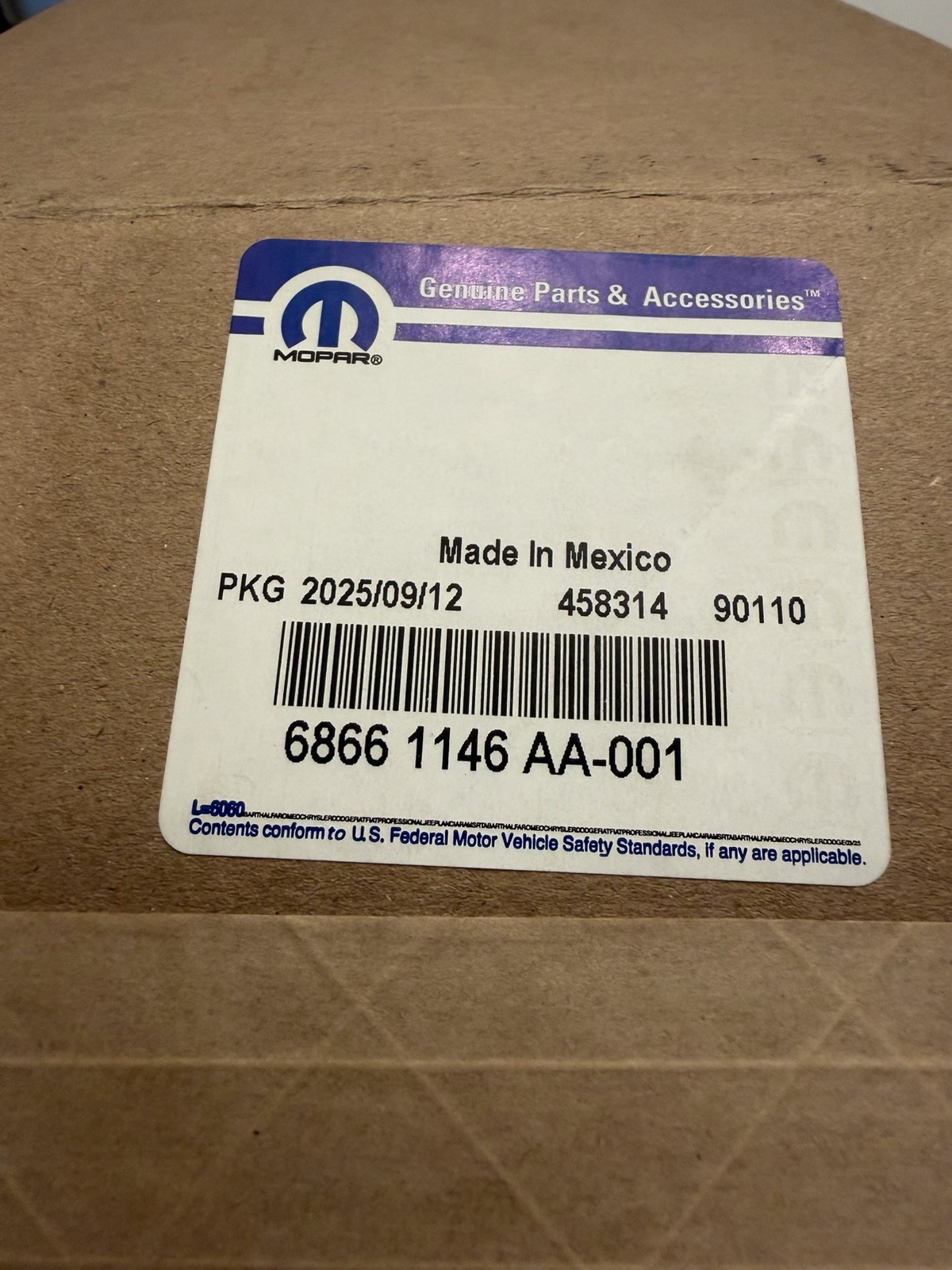 68661146AA Genuine Mopar OEM Left side Intake Camshaft Kit 3.6L 68661146AA Genuine Mopar OEM Left side Intake Camshaft Kit 3.6L