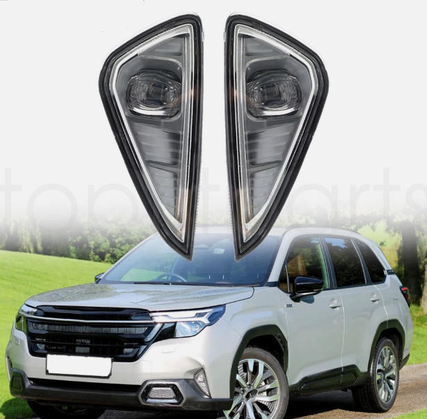 Pair Fog Light For 2025 Subaru Forester Limited/Premium/Sport/Touring Left+Right