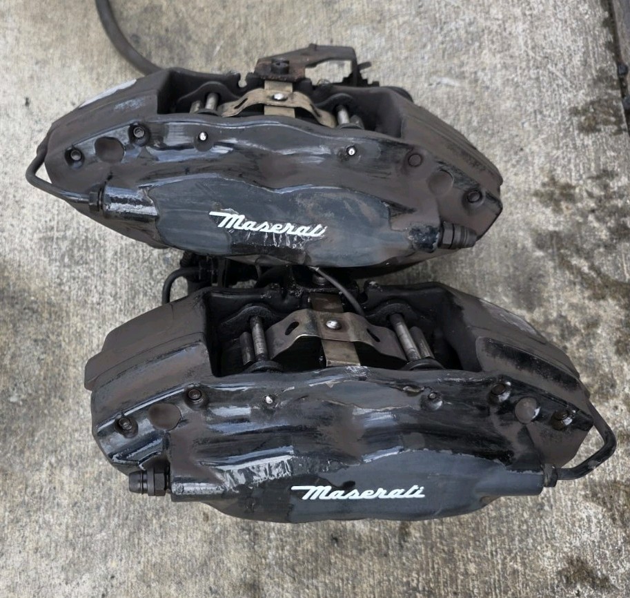14-20 MASERATI GHIBLI M157 SQ4 REAR LEFT & RIGHT SIDE BREMBO BRAKE CALIPER SET 14-20 MASERATI GHIBLI M157 SQ4 REAR LEFT & RIGHT SIDE BREMBO BRAKE CALIPER SET
