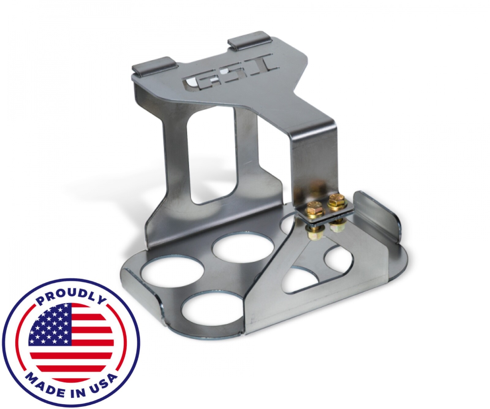 GSI Universal Optima Battery Steel Mount Tray Fits Group 34/78 Red Yellow Blue