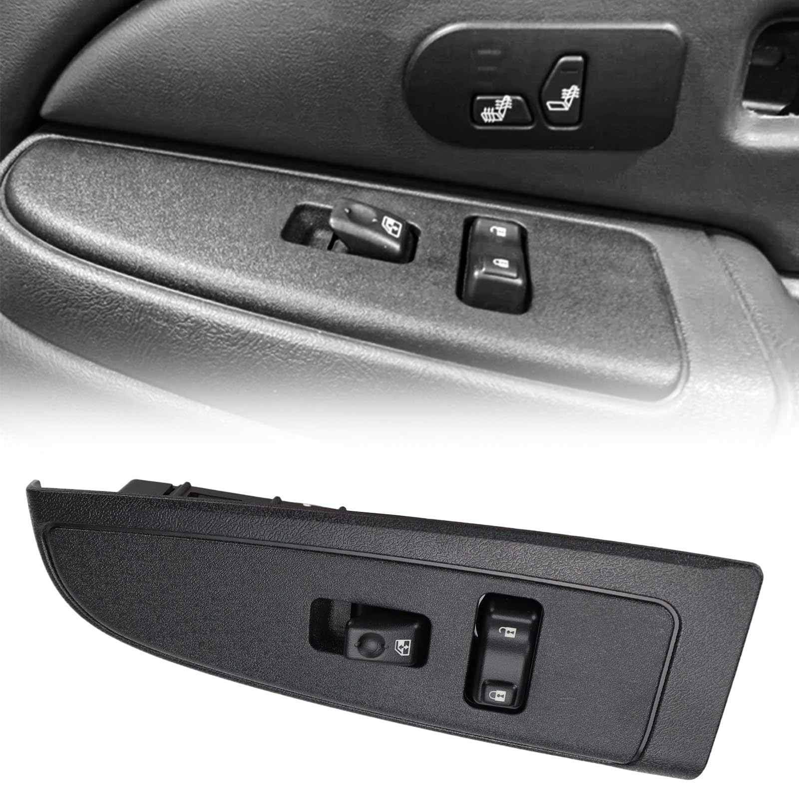 For Chevy Tahoe Silverado 1500 19115820 Front Passenger Window Switch &Bezel For Chevy Tahoe Silverado 1500 19115820 Front Passenger Window Switch &Bezel