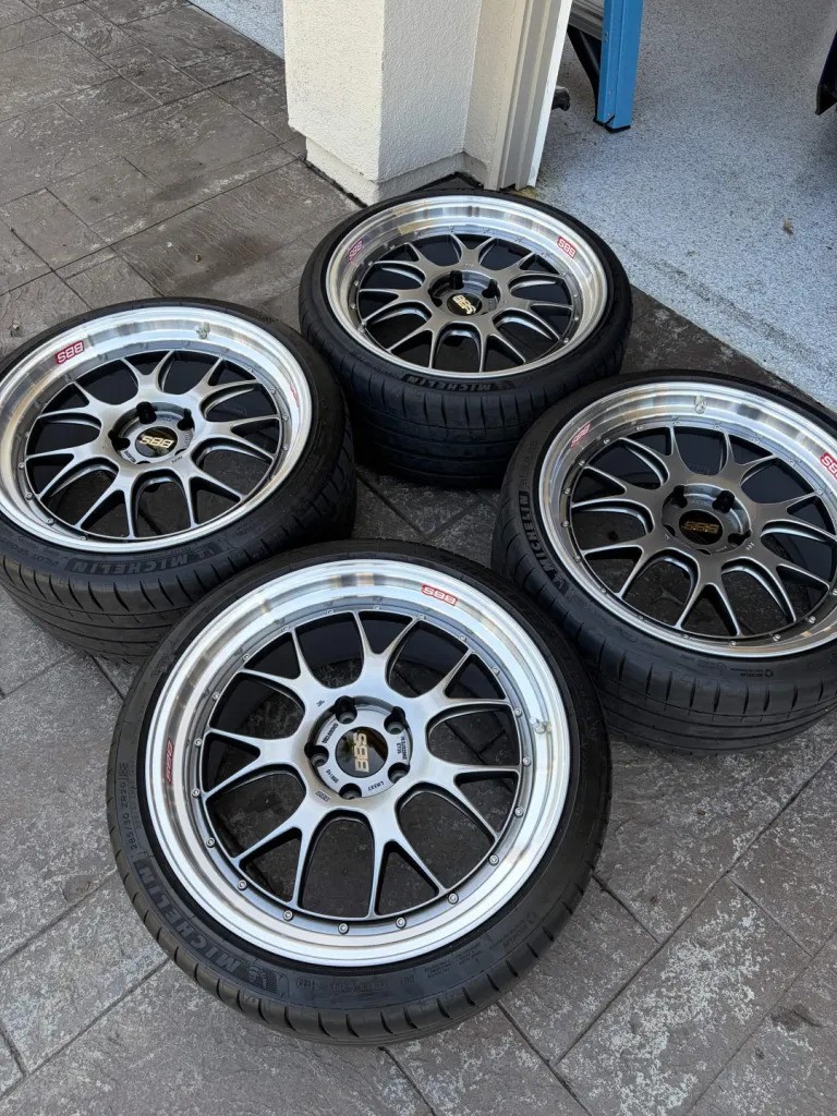 BBS Wheels LMR 20x9.5 ET23, 20x10.5 ET35, 5X120 PFS Diamond Silver M3/M4 F80 F82