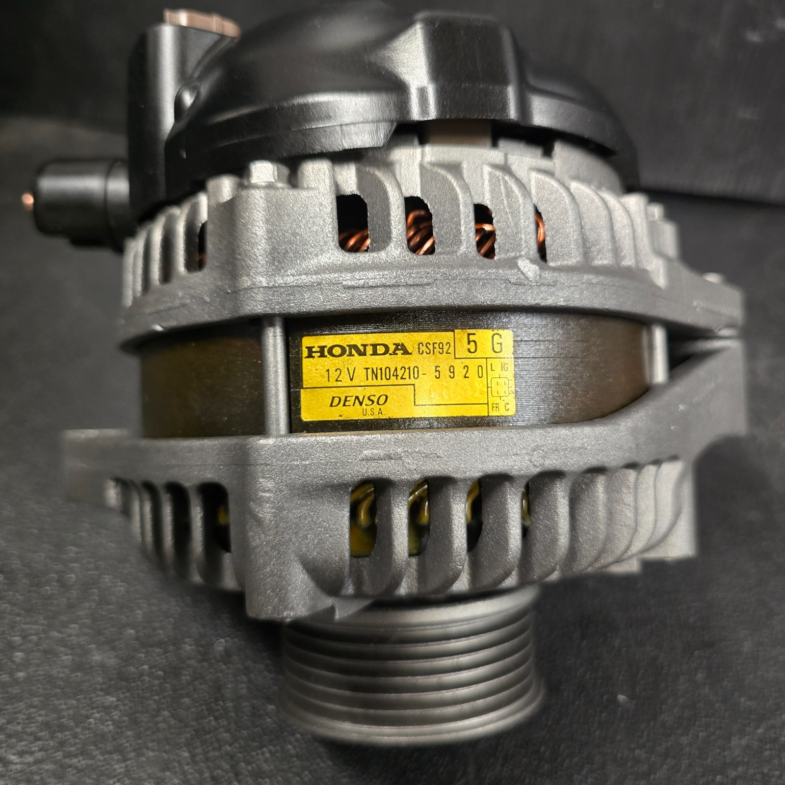 2009 to 2014 Acura TL V6 3.5Liter Alternator 130Amps 1Year Warranty by KJ