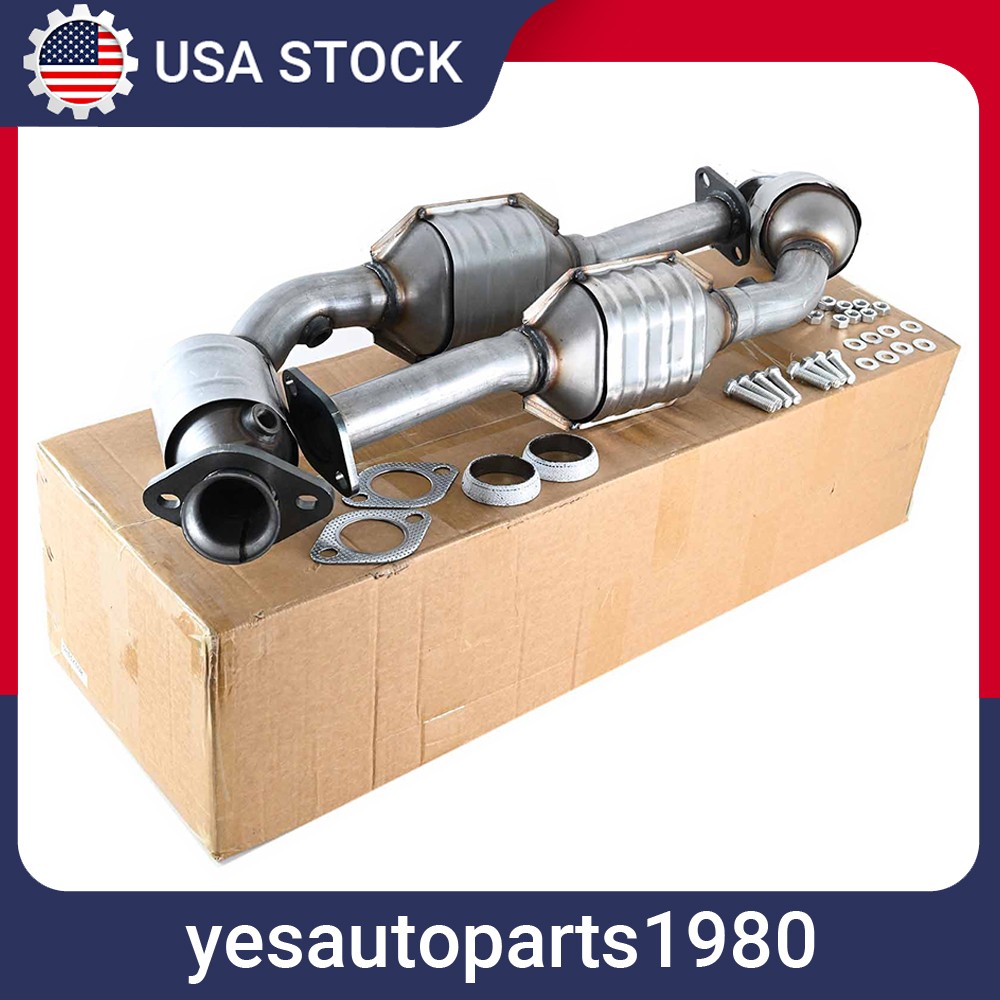 2X New Highflow Catalytic Converter For 1996-2002 Ford Crown Victoria  4.6L EPA