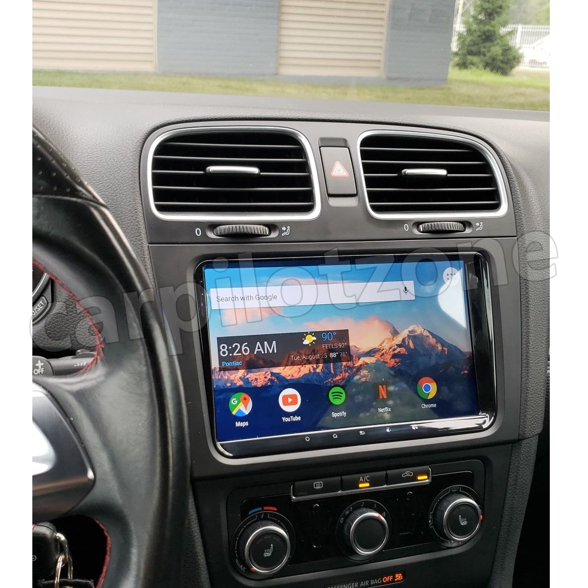 For 2010 2011 2012 2013 VW GTI / Golf R Android 13 CarPlay Stereo Radio GPS +Cam