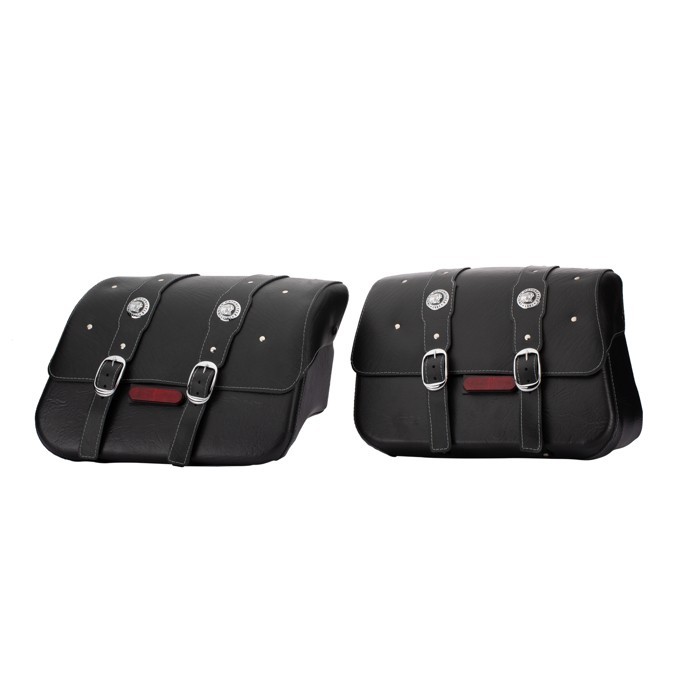 Indian Motorcycle Scout Sixty/ABS Leather Saddle Bags (PAIR), Black 2880234-01 Indian Motorcycle Scout Sixty/ABS Leather Saddle Bags (PAIR), Black 2880234-01