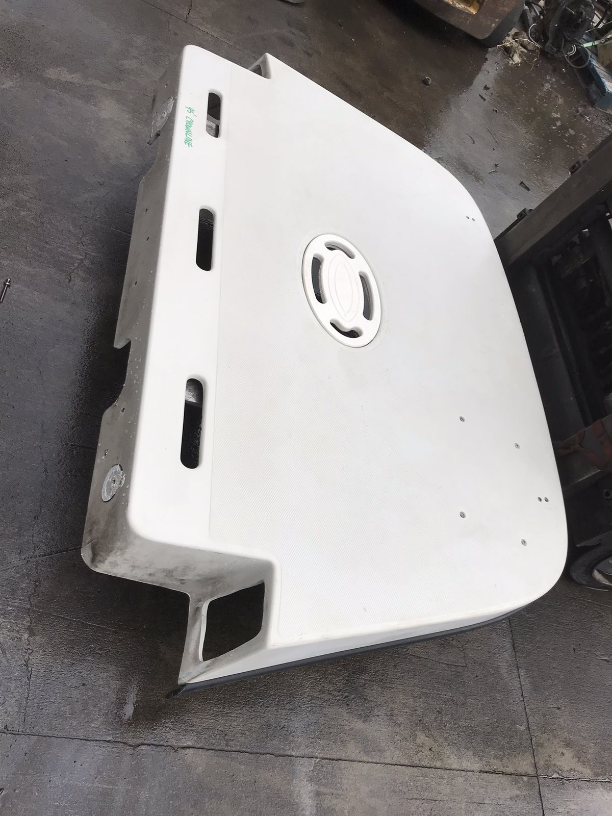 95 Crownline 250 CR Boat swim deck platform marine fiberglass transom