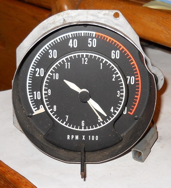 1968-70 Mopar B Body Tic Tok Tachometer Charger GTX Road Runner R/T Rallye