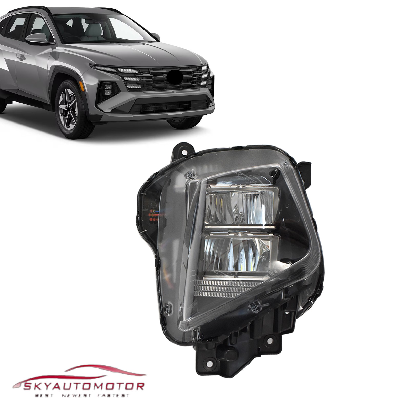 Front Right Side LED Headlight Headlamp Fits 2025-26 Hyundai Tucson 92102-CW650 Front Right Side LED Headlight Headlamp Fits 2025-26 Hyundai Tucson 92102-CW650