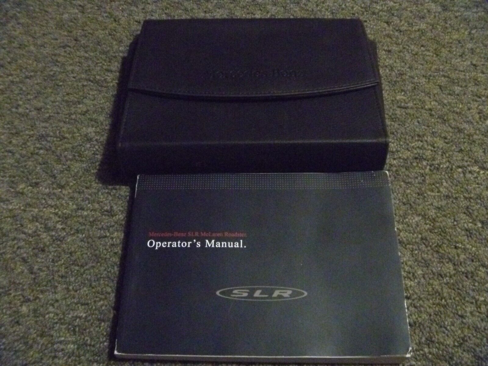 2009 Mercedes Benz SLR McLaren Roadster Owner Operator Manual User Guide Set