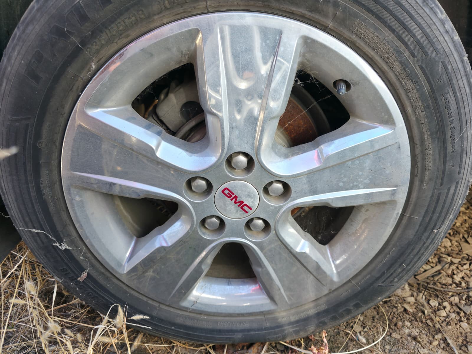 2010-2015 GMC Terrain OEM 18x7 Alloy Wheel Rim 5 Spoke 5x120 22863507 2010-2015 GMC Terrain OEM 18x7 Alloy Wheel Rim 5 Spoke 5x120 22863507