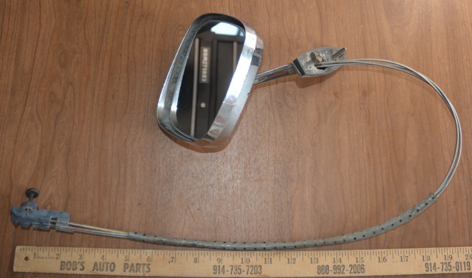 Vintage Used LH Exterior Remote Mirror 1973 1974 1975 1976 1977 GM A Body