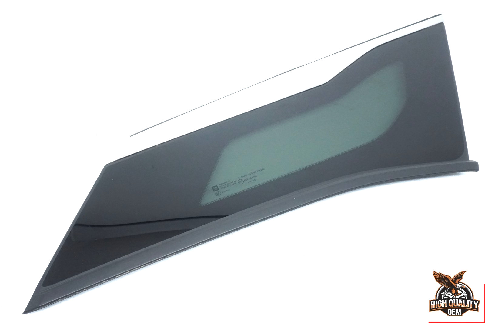 2018-2024 GMC TERRAIN REAR SIDE WINDOW RIGHT QUARTER GLASS CHROME MOULDING