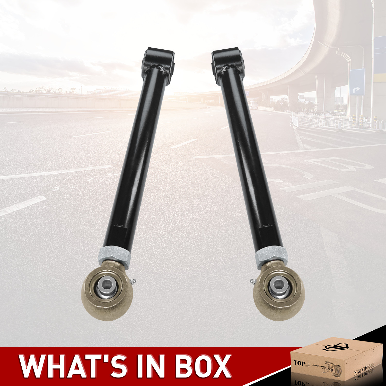 For 07-18 Jeep Wrangler JKAdjustbale Rear and Lower Control Arms Kits For 07-18 Jeep Wrangler JKAdjustbale Rear and Lower Control Arms Kits