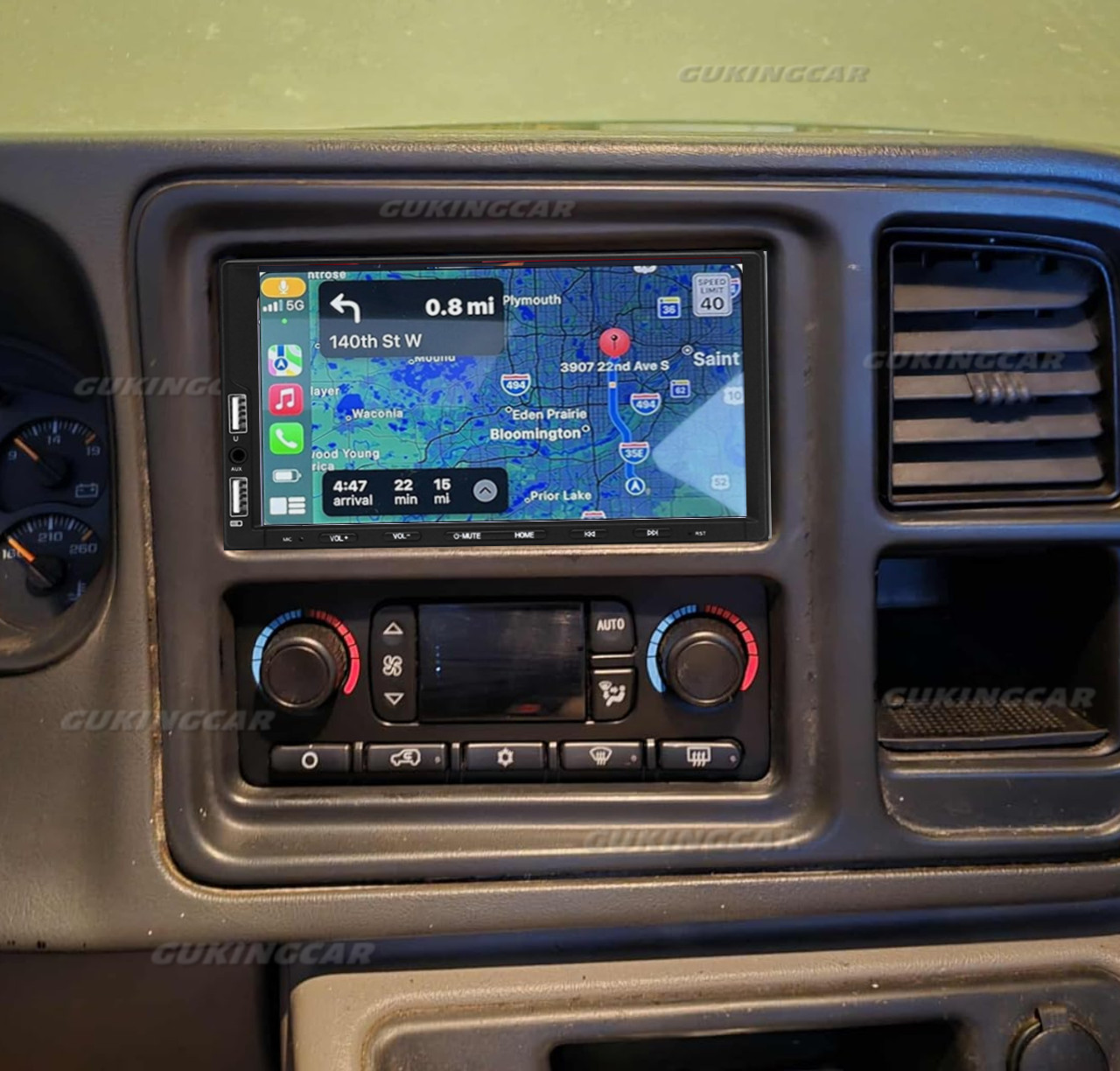 2+64G For GMC Sierra 1500 2003-2006 CarPlay Android14 Car Radio GPS RDS NAVI BT