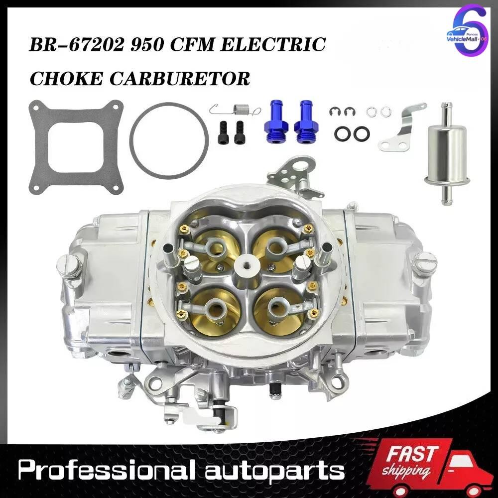 For BR-67202 950 CFM Race Series Mechanical Secondary 4150 4-Barrel Carburetor