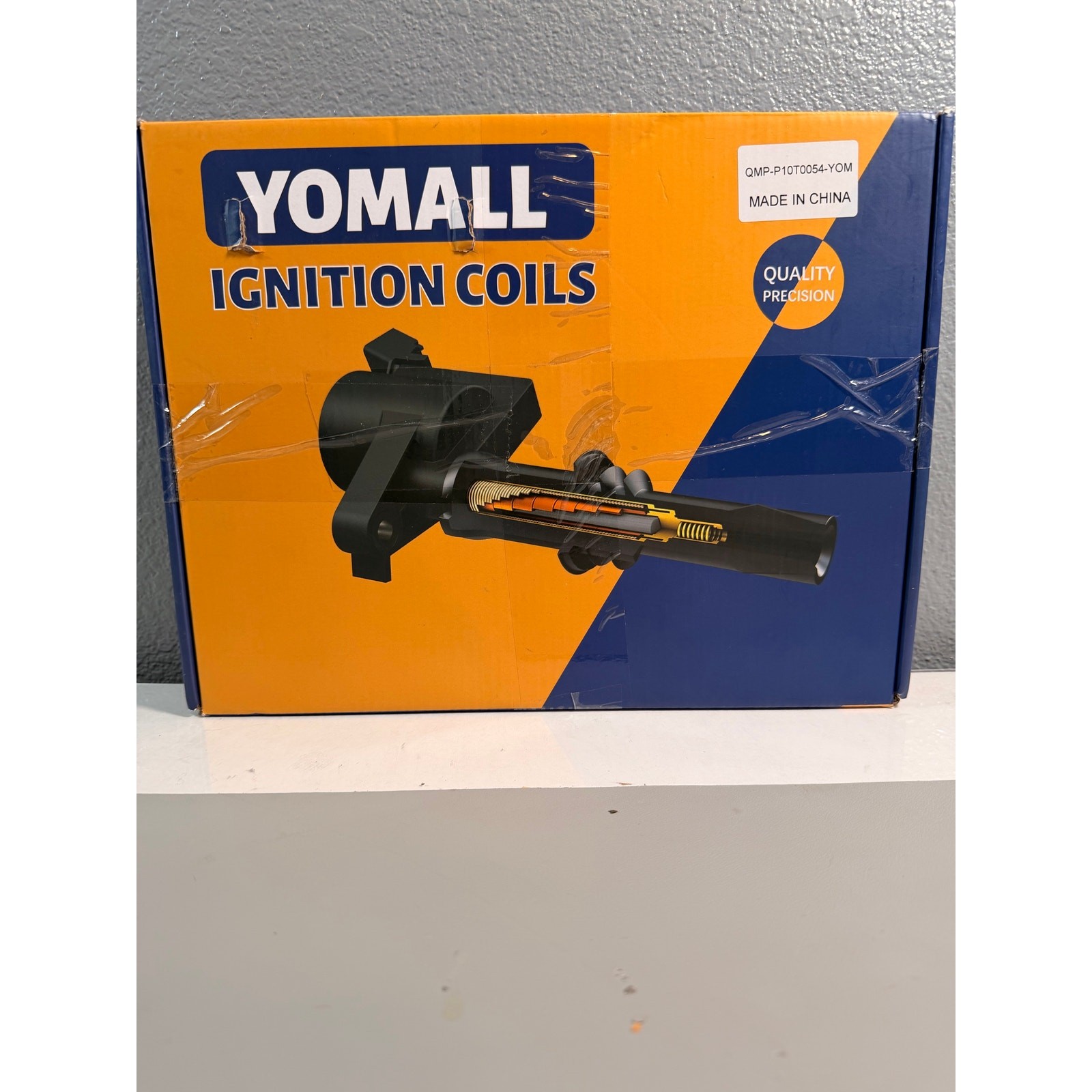 YOMALL UF735 4PCS Ignition Coil Pack & Spark Plug YOMALL UF735 4PCS Ignition Coil Pack & Spark Plug