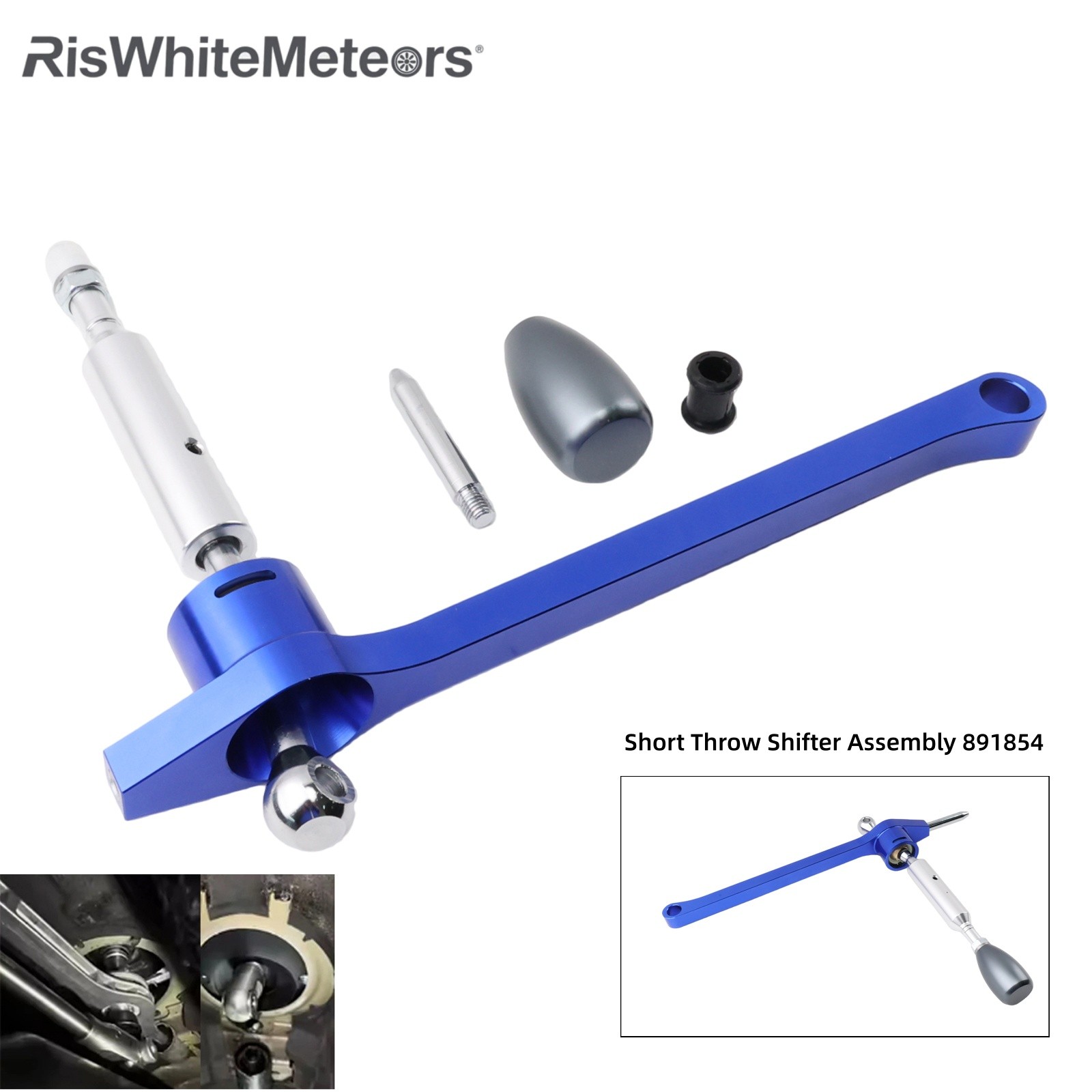 Aluminum for 1999-2003 BMW E46 Performance Short Throw Shifter Assembly 891854