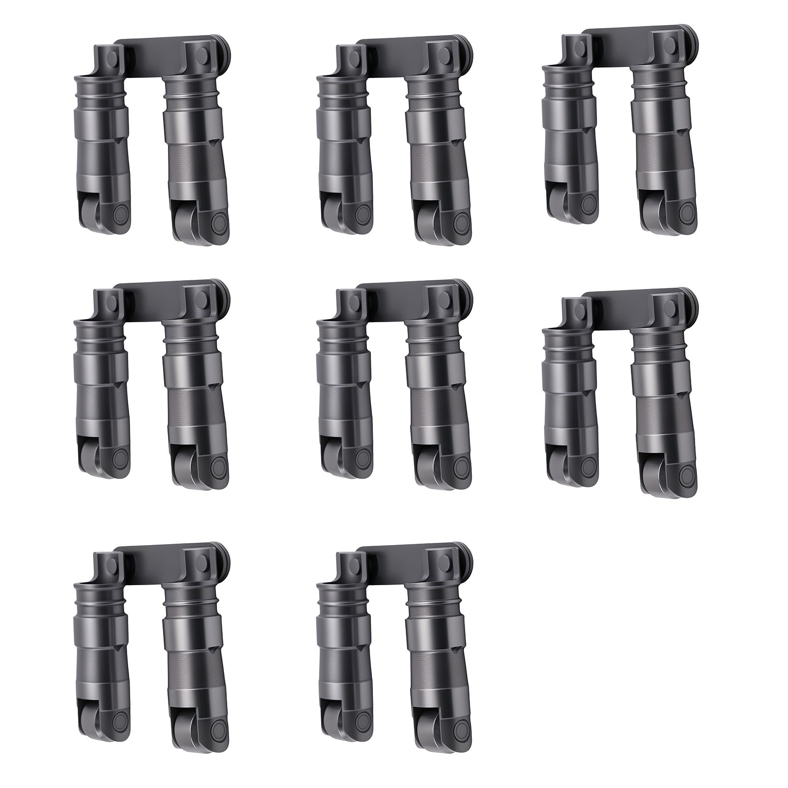 16 Pcs Hydraulic Roller Lifter Set for Ford 302 289 221 255 260 400M 351M 351W