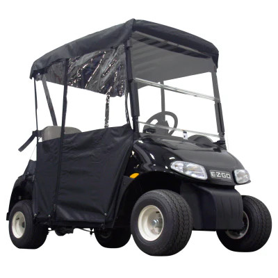 OEM EZGO RXV Poly Enclosure Three Sided Weatherproof Black PF11352 For Golf OEM EZGO RXV Poly Enclosure Three Sided Weatherproof Black PF11352 For Golf