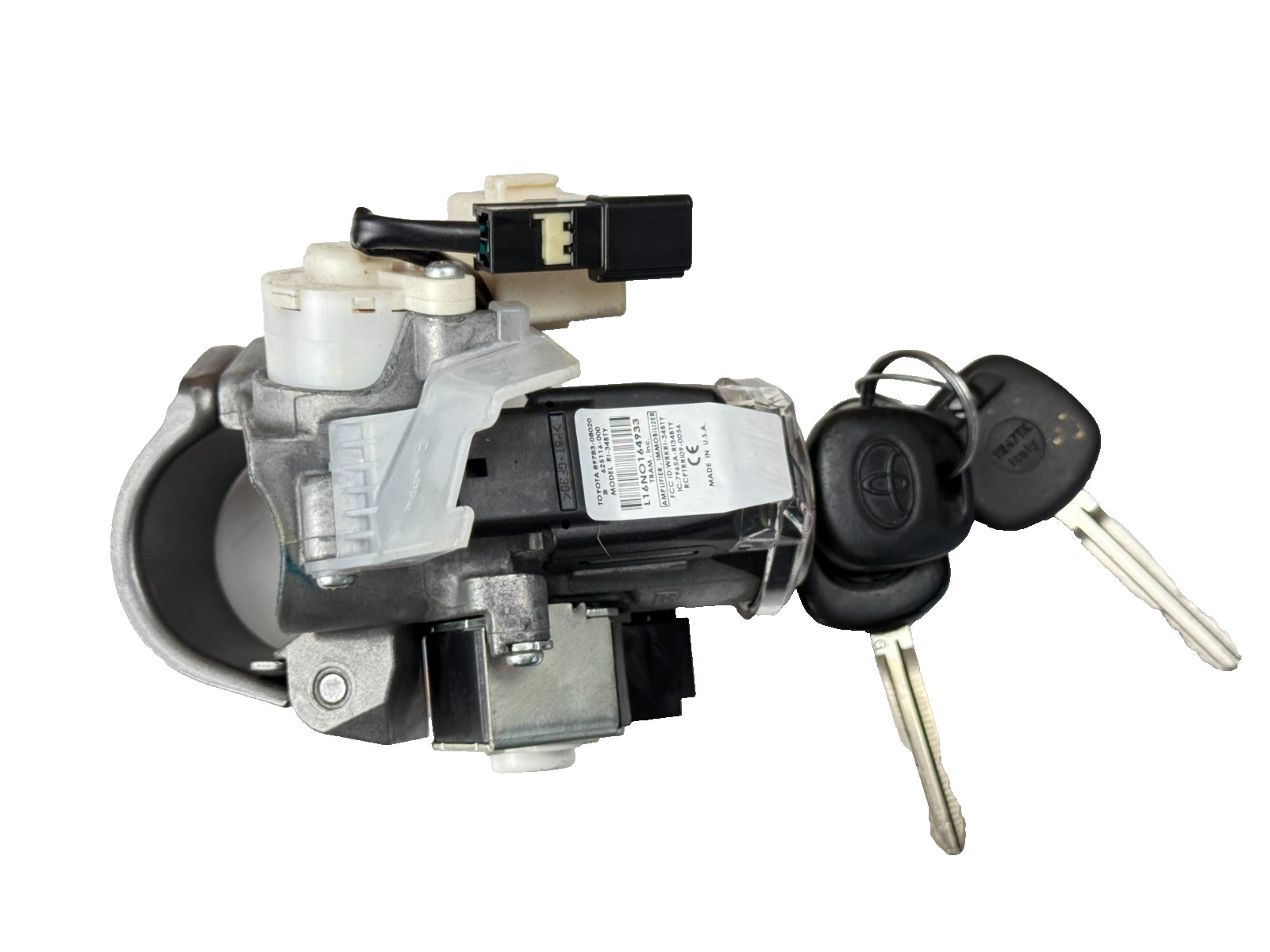 2015-2020 TOYOTA SIENNA INGNITION SWITCH LOCK CYLINDER W/ KEYS OEM 89783-08020