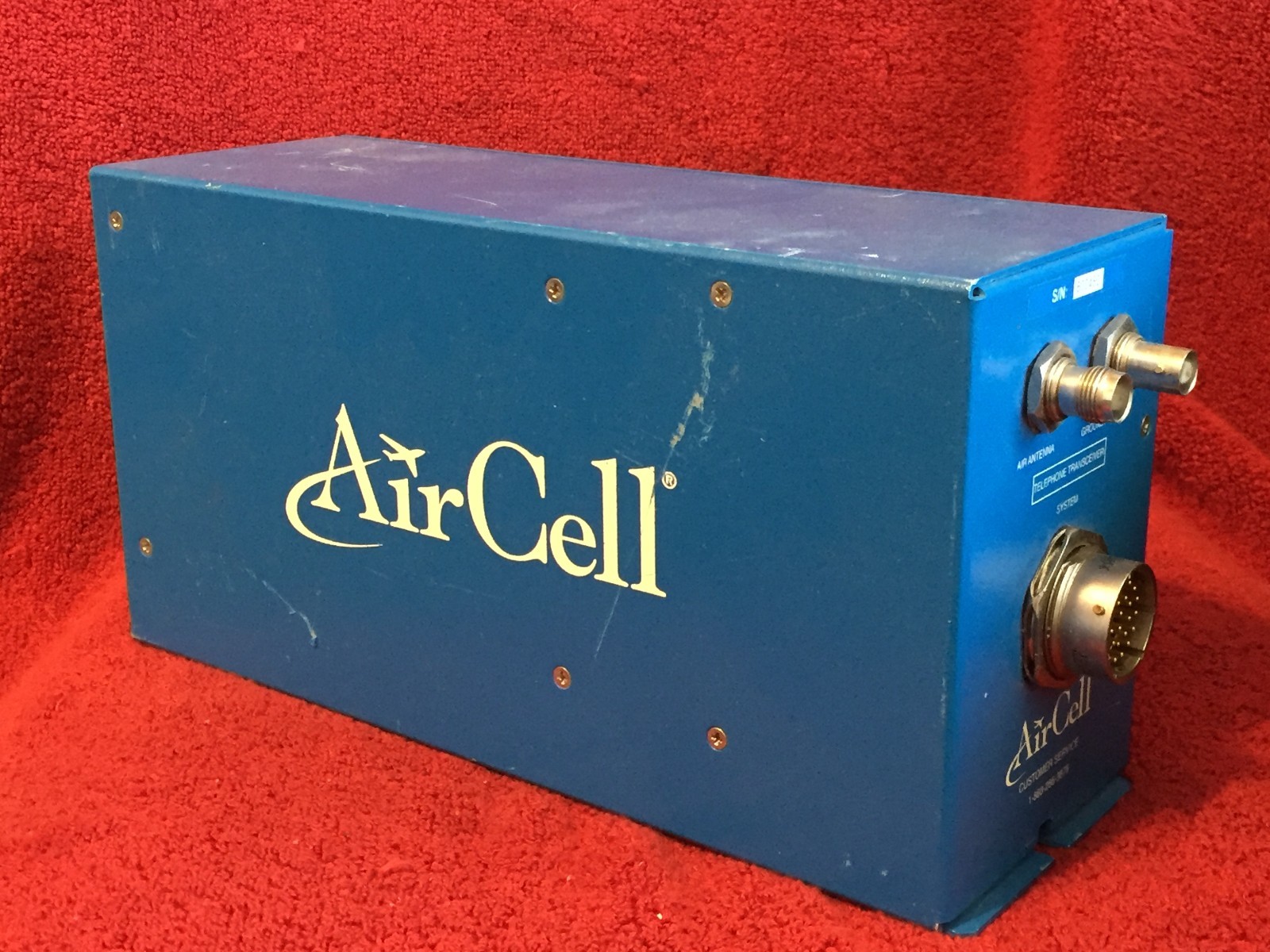 AIRCELL TELEPHONE TRANSCEIVER SYSTEM P/N 90002-2 AIRCELL TELEPHONE TRANSCEIVER SYSTEM P/N 90002-2