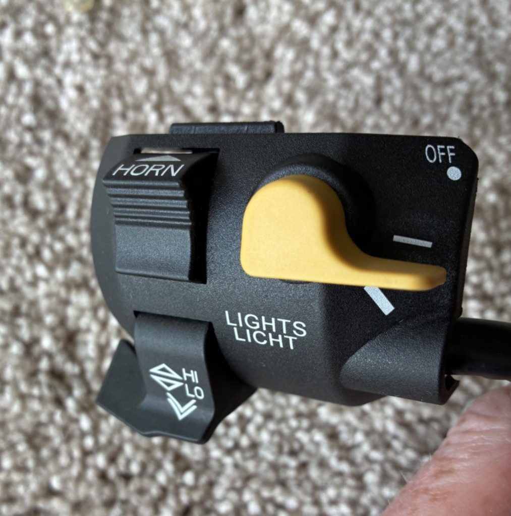 BMW R90S Handlebar Combination Switch, Left - R60 R75 R80 R90 R100 R100S Airhead