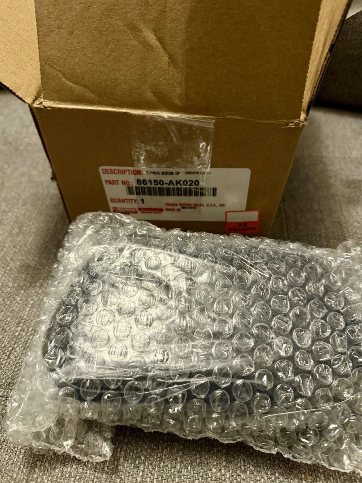 Toyota Tacoma 2024-2026 JBL Speaker NEW GENUINE