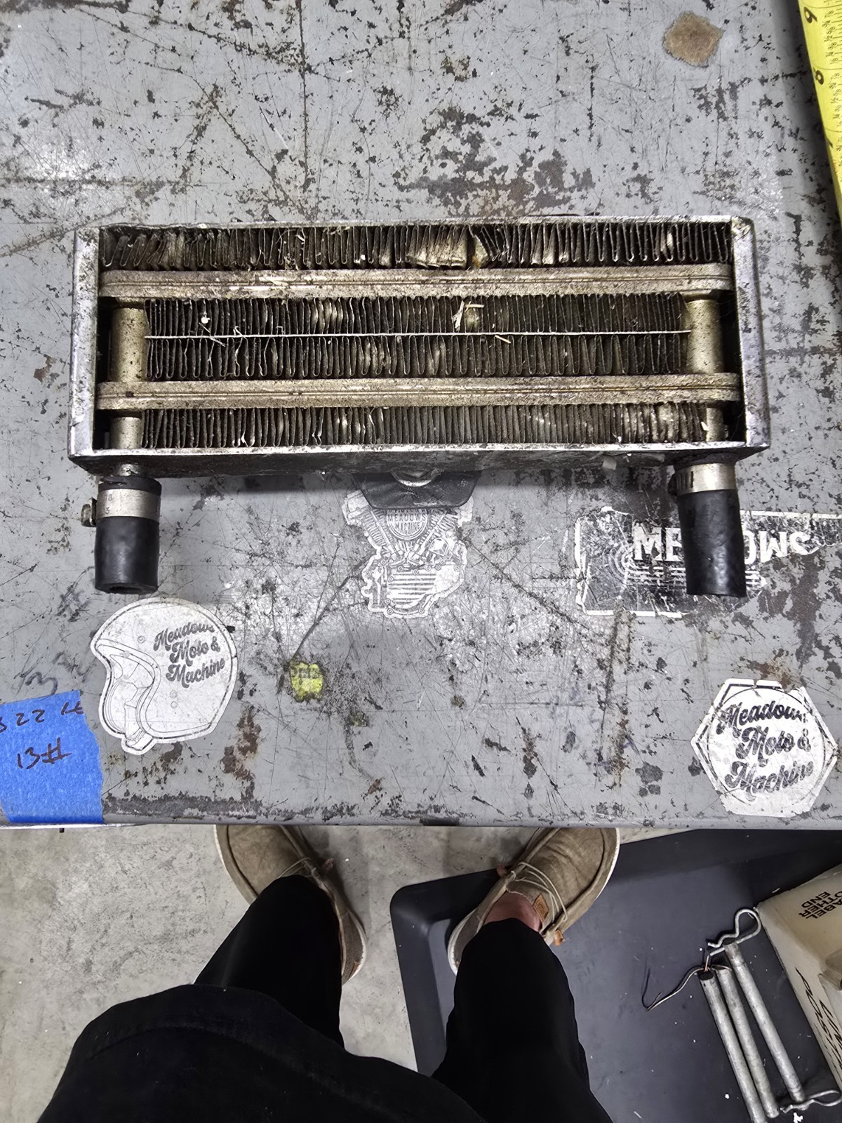 Harley Davidson Shovelhead Lockhart Oil Cooler Ironhead Sportster Panhead Harley Davidson Shovelhead Lockhart Oil Cooler Ironhead Sportster Panhead